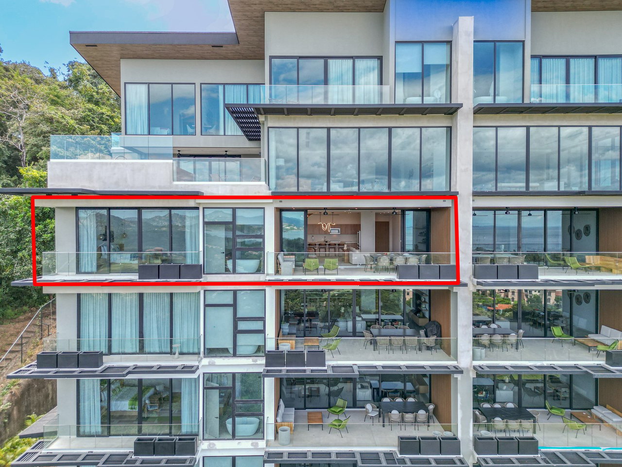 Ocean View Luxury Condo, Conchal, Guanacaste