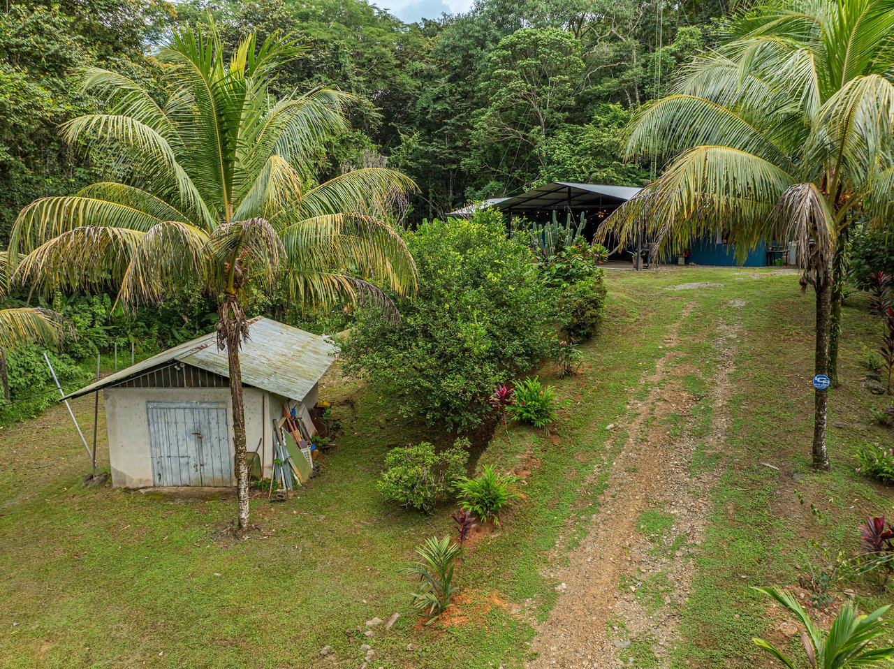 Tropical Hideaway – 7 Acres of Secluded Riverfront with a 3-Bedroom Home