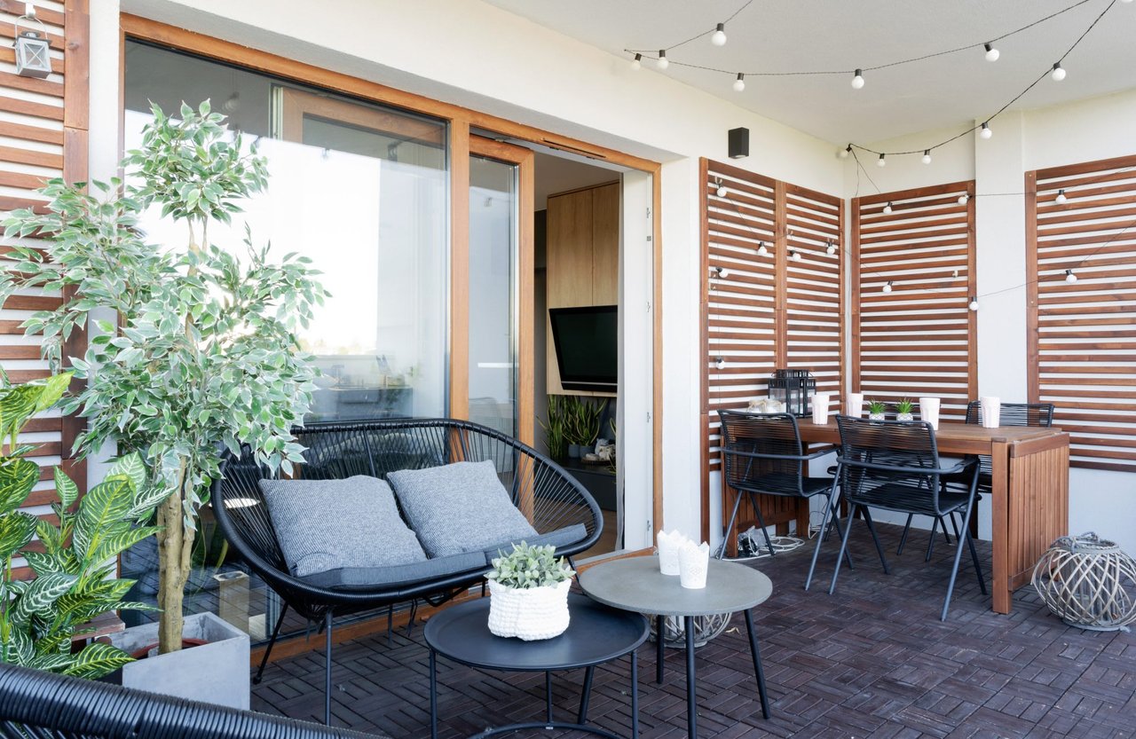 How to create an outdoor oasis for your condo balcony or small patio this summer