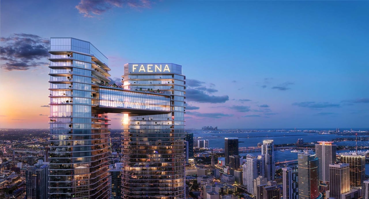 Developers Edgardo Defortuna and Shahab Karmely plan a Faena District along the Miami River