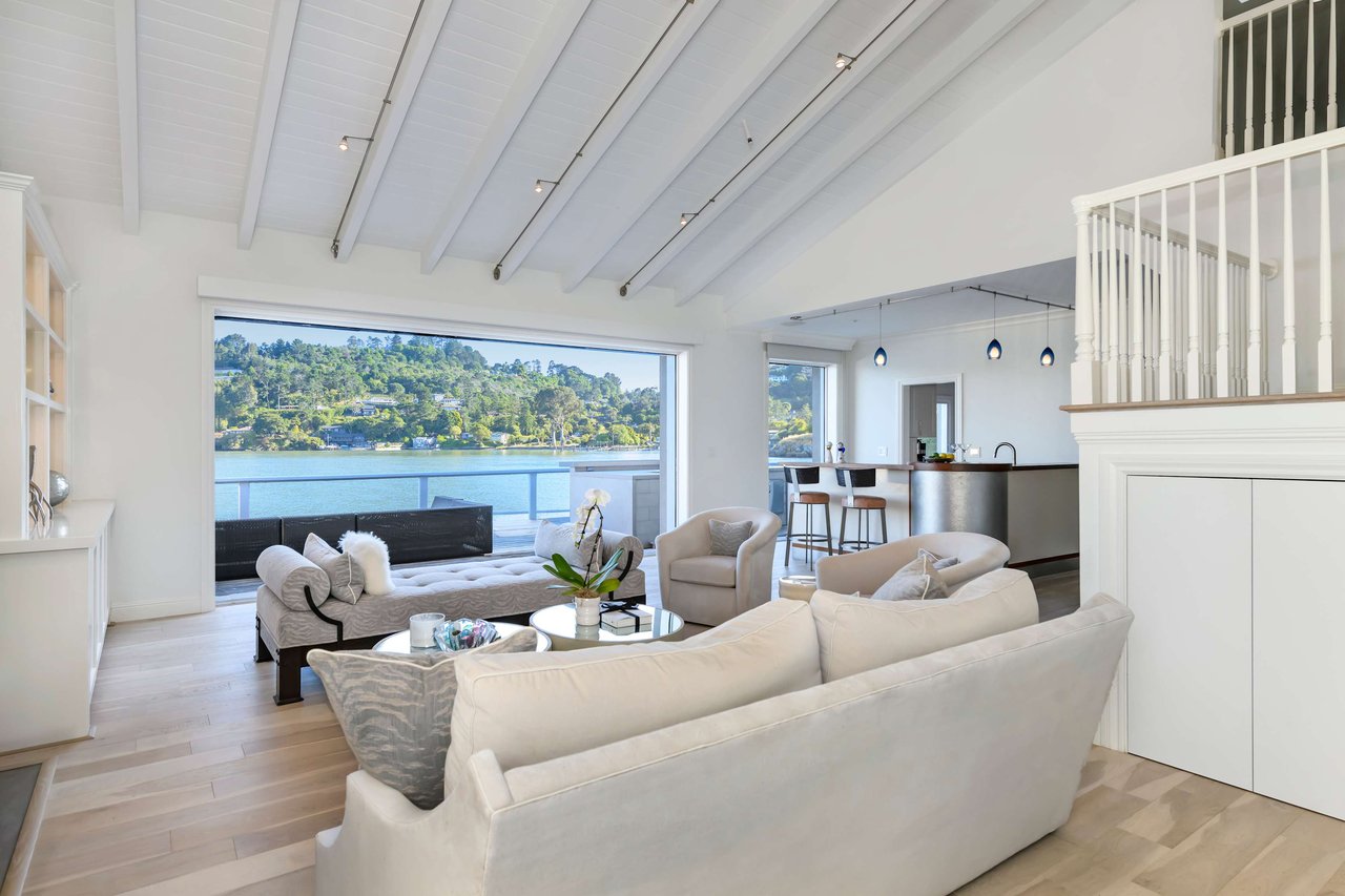 Exquisite Waterfront 'Smart Home' on Flat, Gated Street