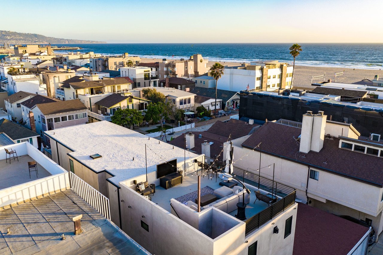 Hermosa Beach Flat Walk Street