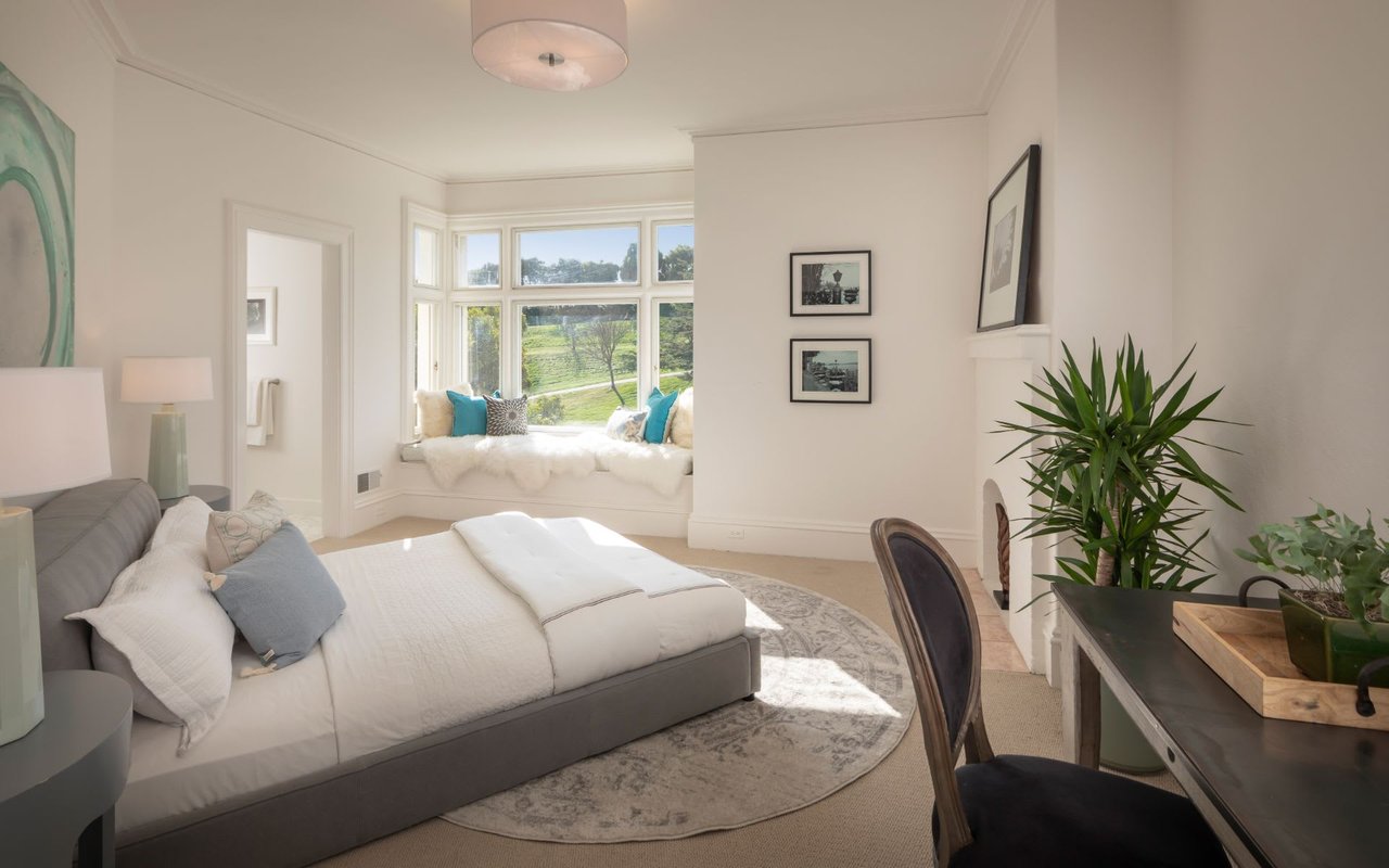 Elegant Home Fronting Alta Plaza Park