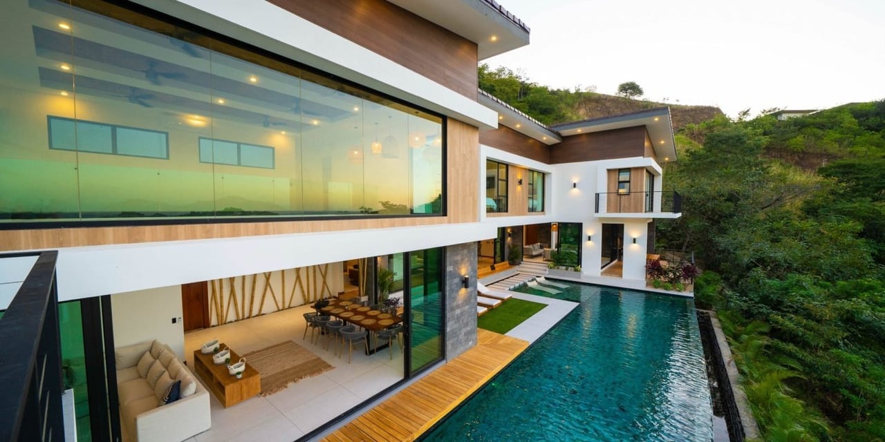 Modern Ocean View Masterpiece, Flamingo, Guanacaste