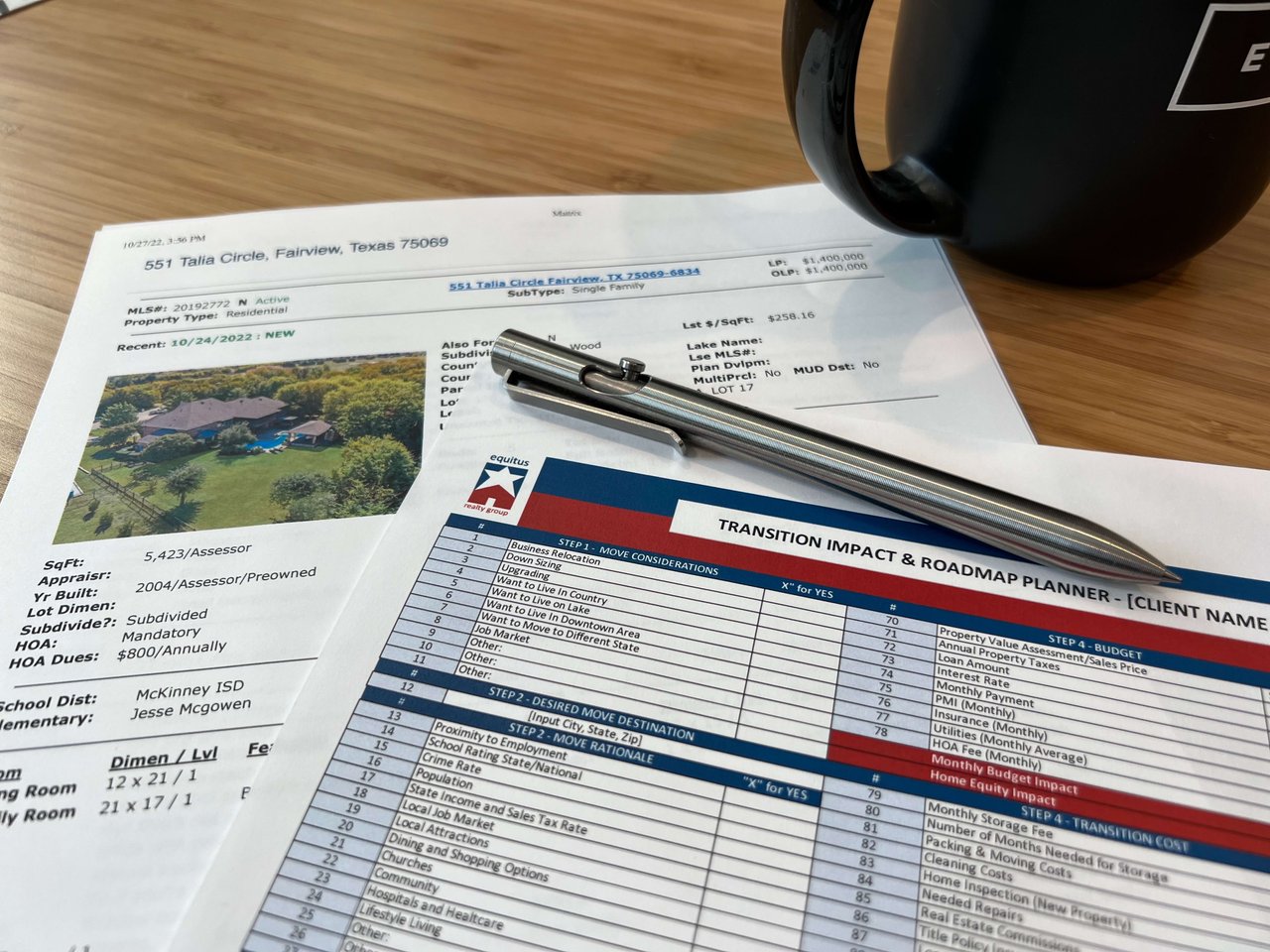 Lifestyle Transition Planning 