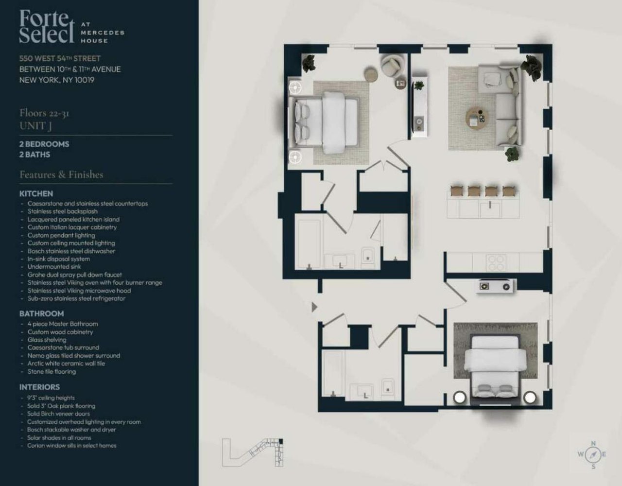 554 West 54th Street, Apt 27-J