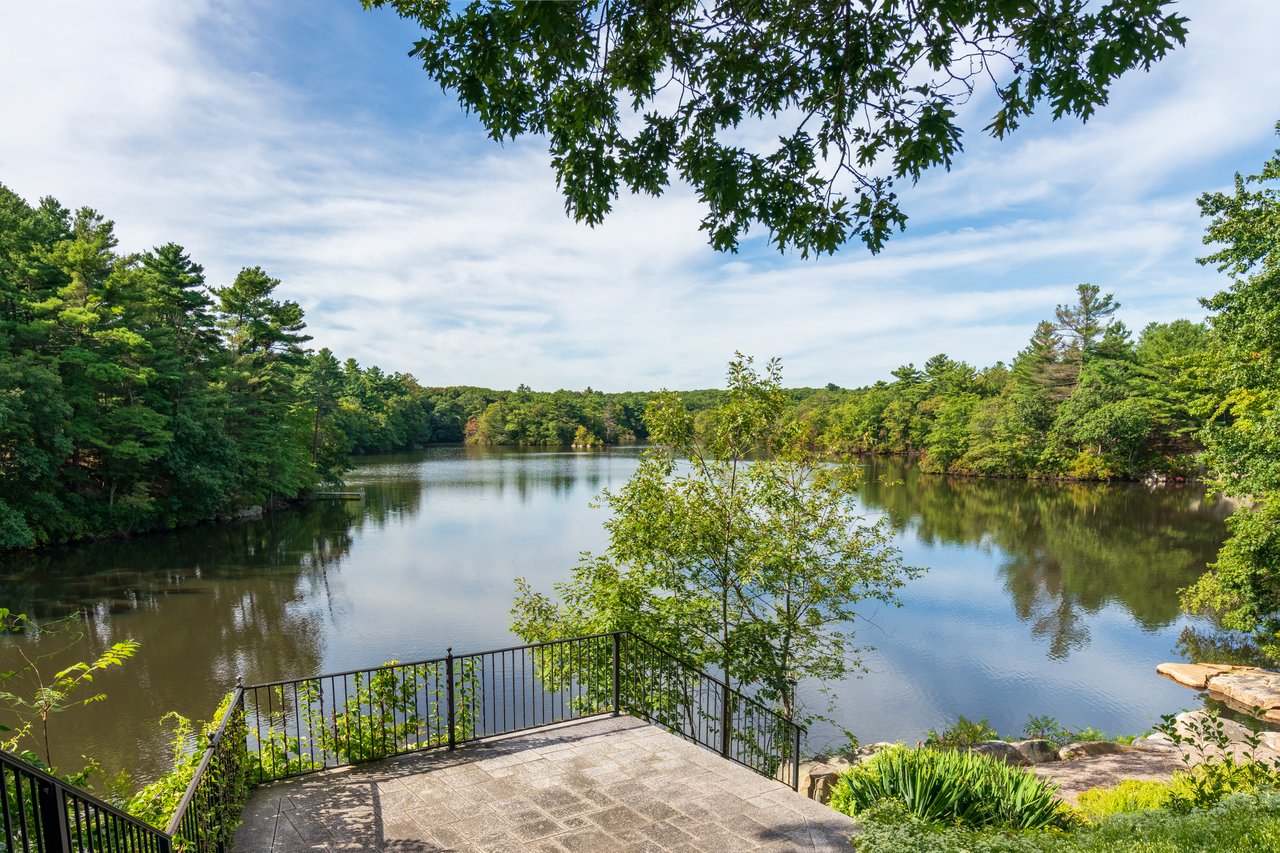 Dedham Estate Overlooking Weld Pond