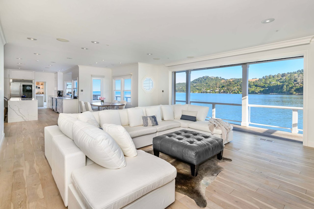 Exquisite Waterfront 'Smart Home' on Flat, Gated Street