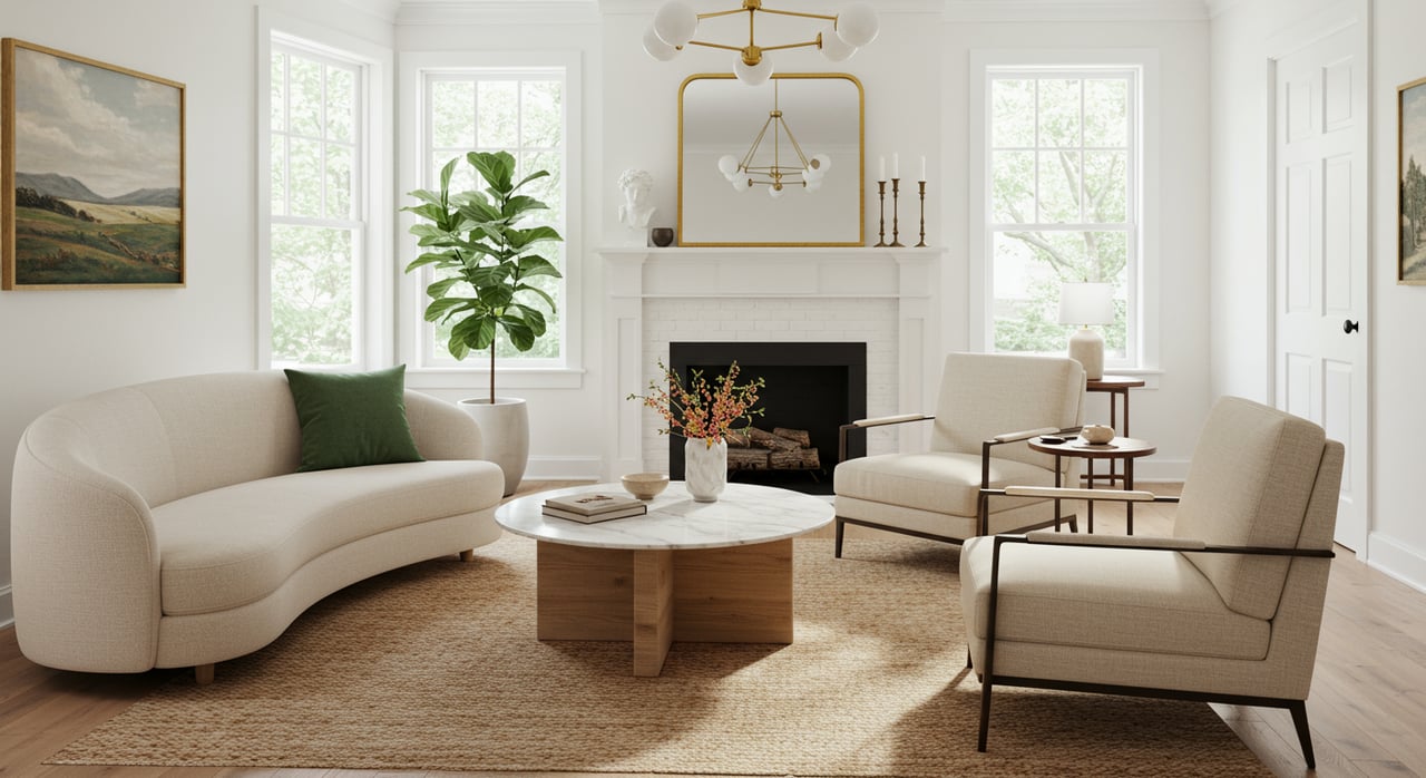 Tour a Timeless Pennsylvania Colonial Nestled on One Acre