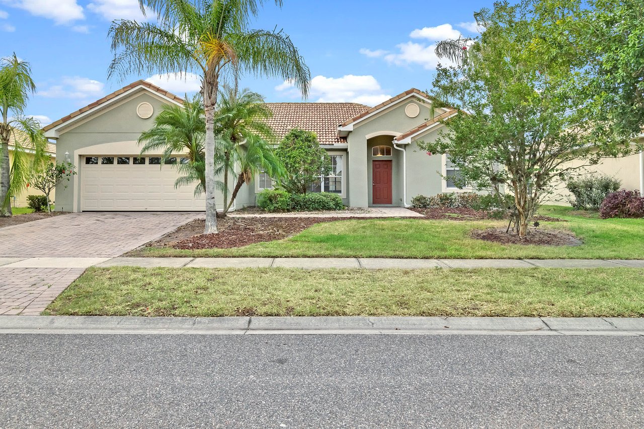 single story house in bellalago kissimmee fl