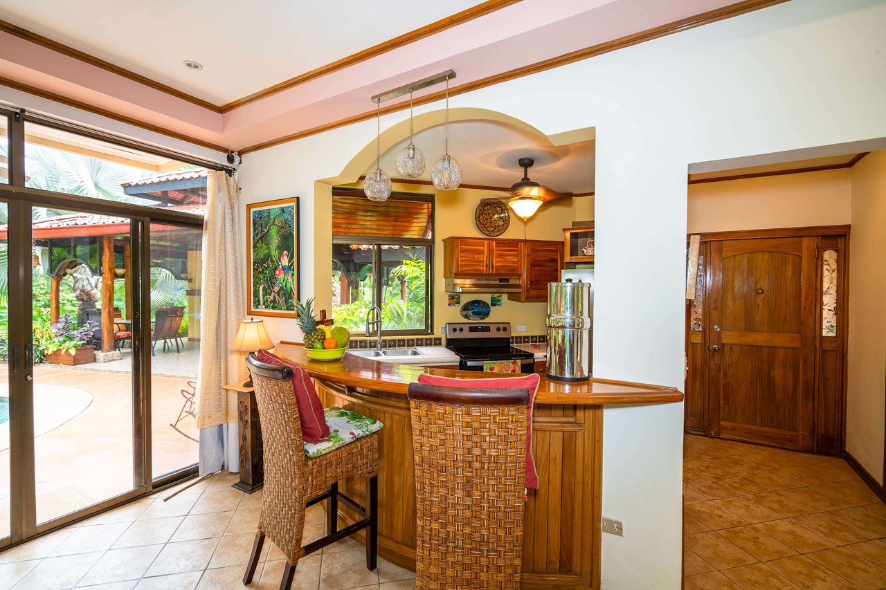 Stunning Tropical Home in Gated community with Hundreds of fruit trees  
