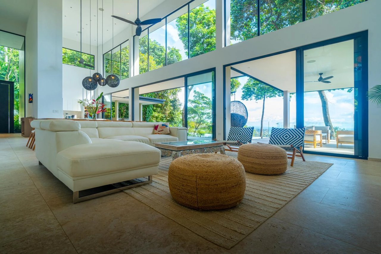 Whale Tail View Ridgetop Home, Uvita, Puntarenas