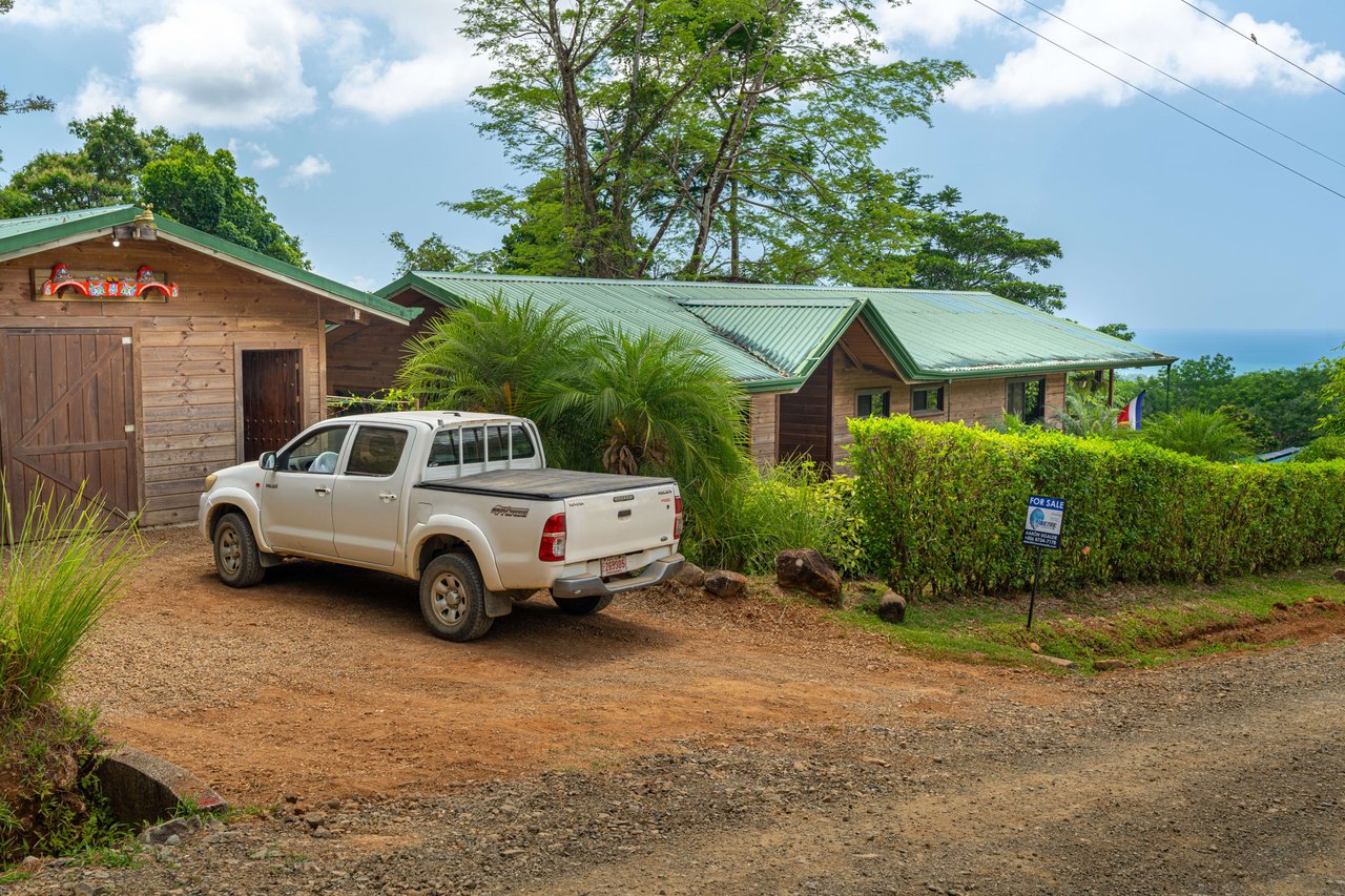  3-Bedroom Home with Guest House, Ocean Views and River Access