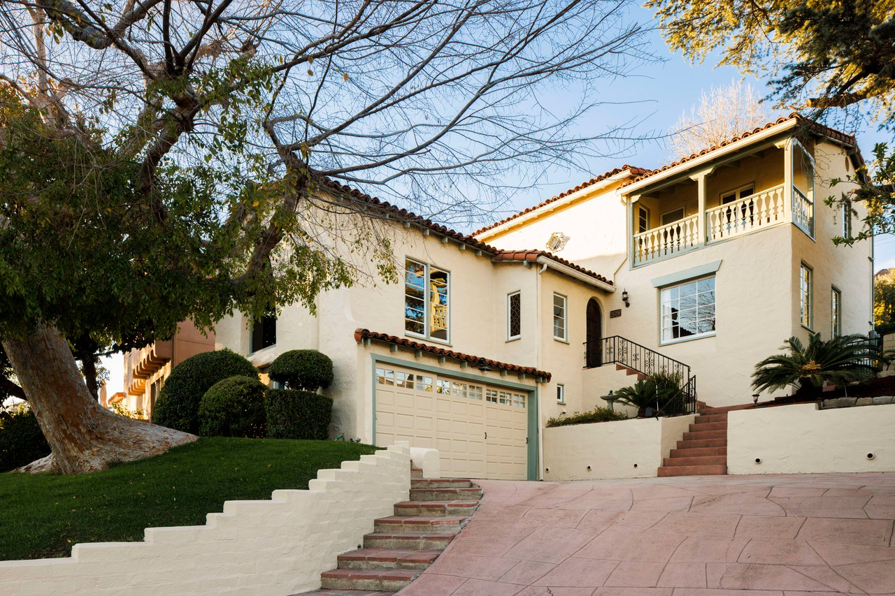 A restored Spanish Colonial Revival in Glendale