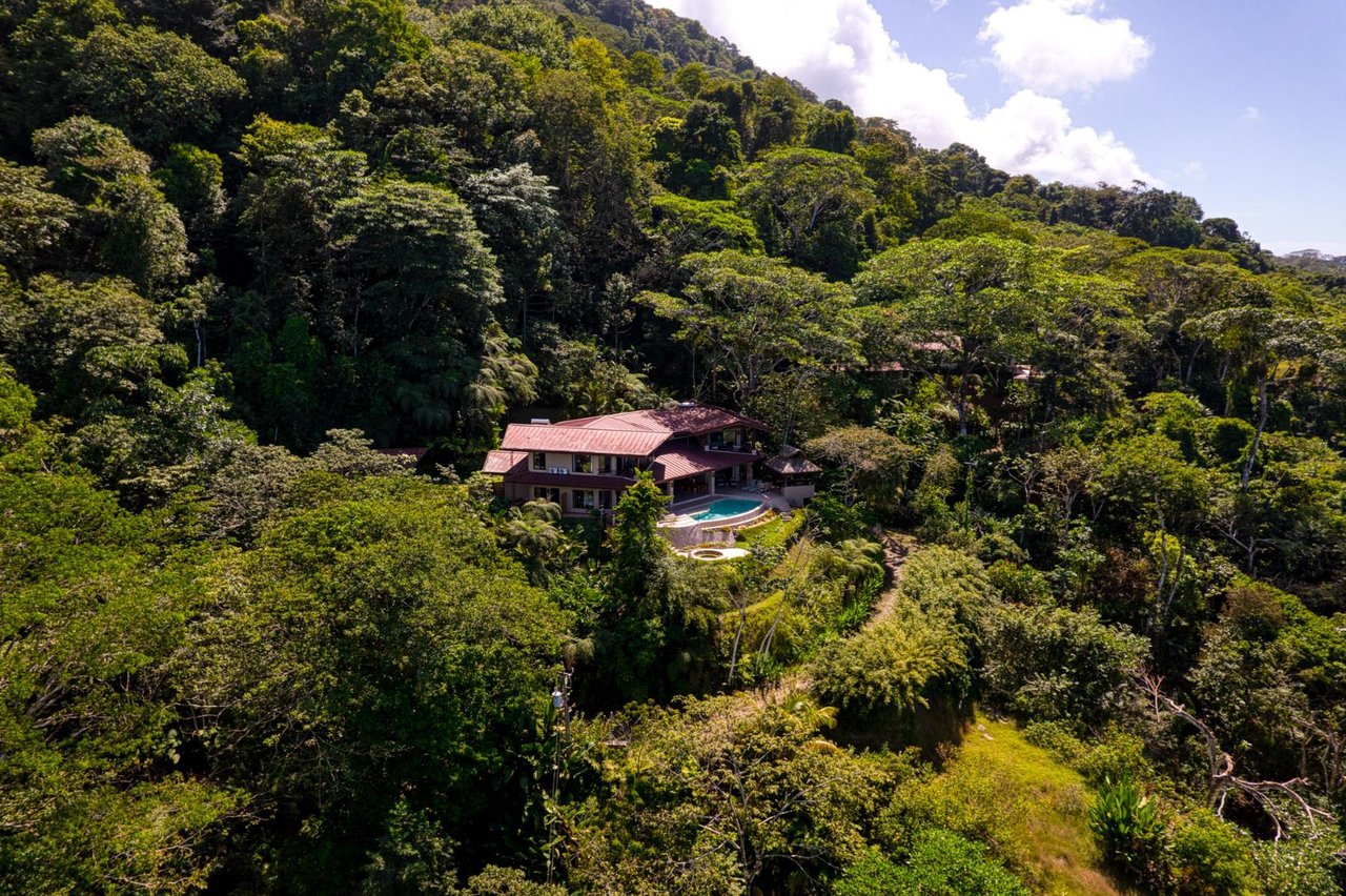 Modern Ocean View Rainforest Estate, Dominical, Puntarenas
