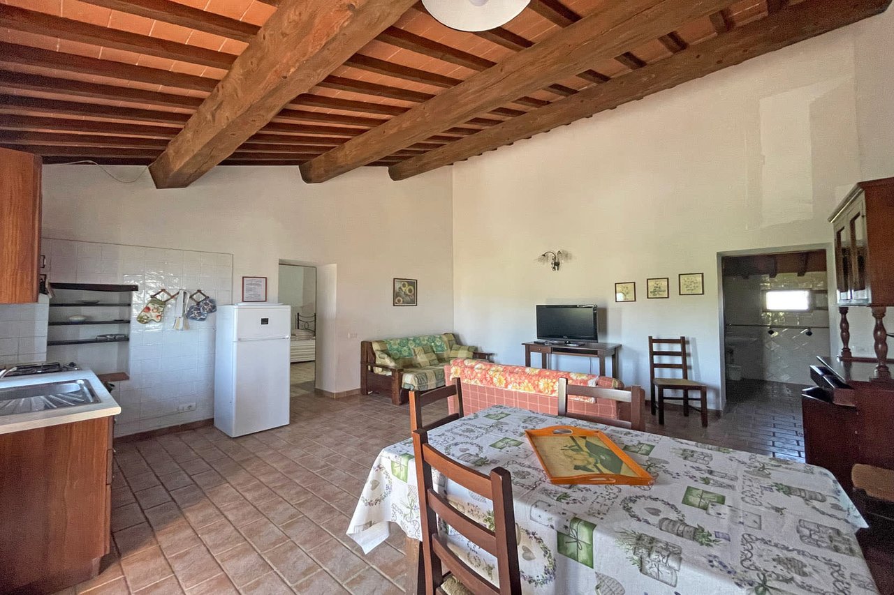 TENUTA IL GRANO “Charming Panoramic Farmhouse For Sale in Val d'Orcia”