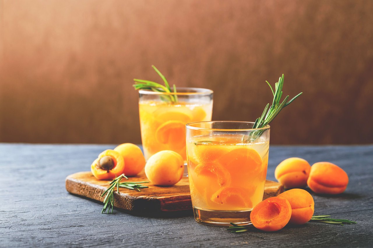 Peach Ginger Mocktail