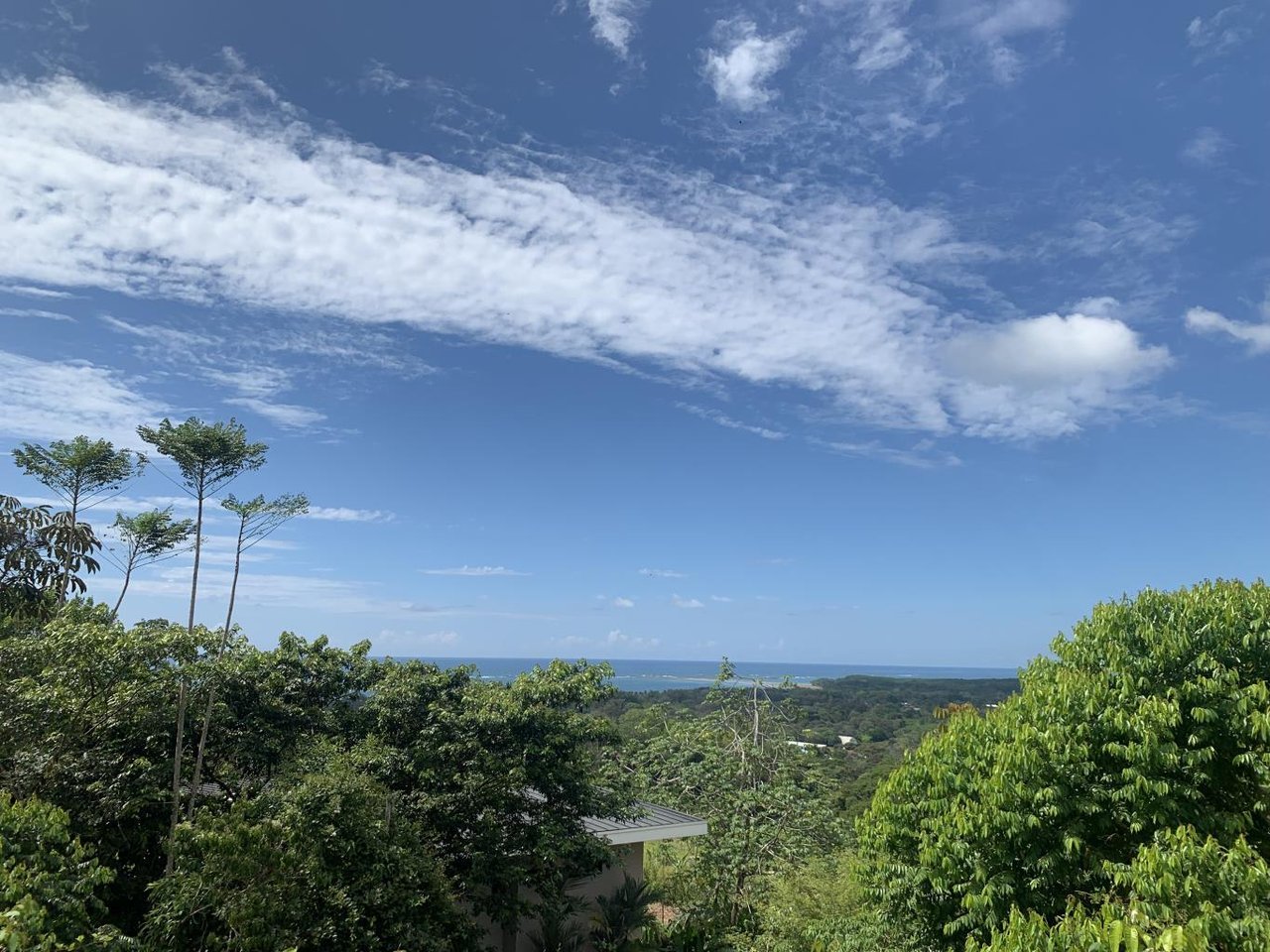 Phenomenal Ocean and Whale Tail View Lot In Uvita