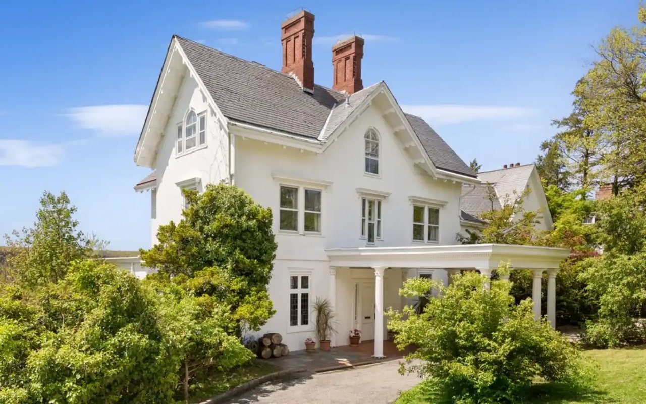 Riverdale Estate With Veranda and Views of the Hudson River Wants $5M