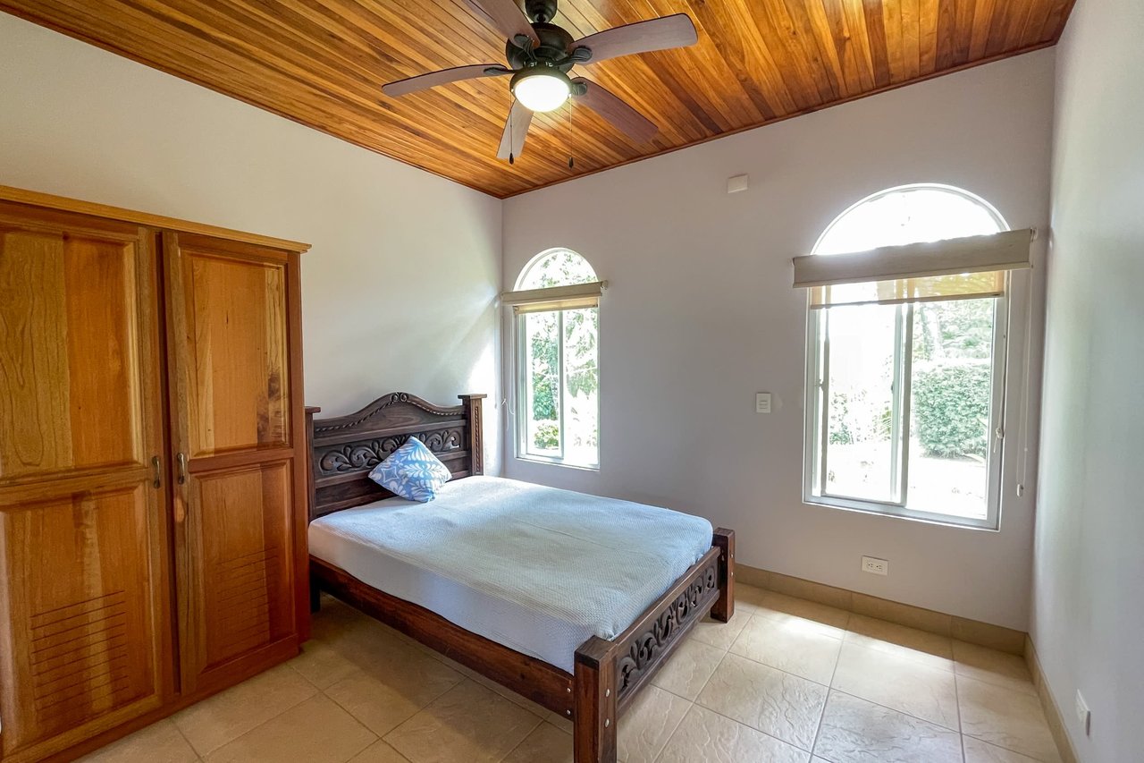 Classic Spanish Colonial Style 3-Bedroom Home Jungle View Home With Solid Construction In A Desirable Gated Community In Ojochal Costa Rica