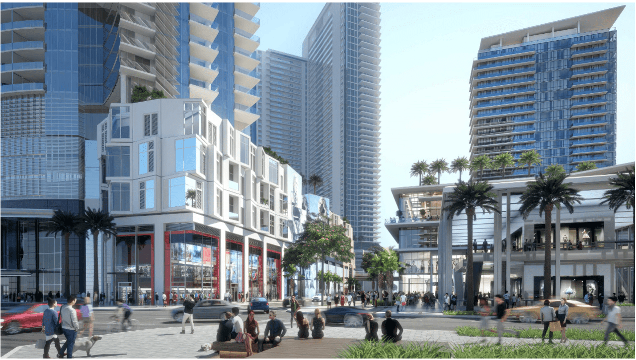 One of the largest urban developments in the United States, the Miami Worldcenter, is now 95% leased following space commitments from Maple & Ash, Apple, Juvia, the Museum of Ice Cream, and more.