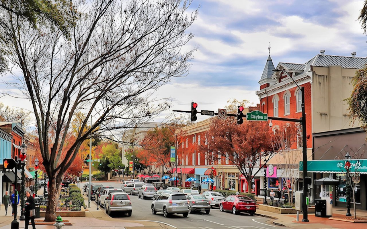 Downtown Athens