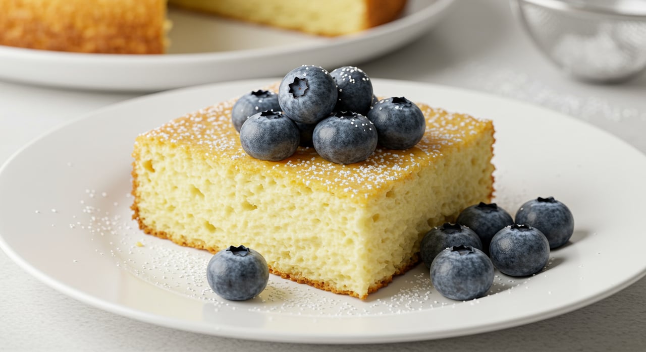 Delish Dessert | Lemon-Souffle Pudding Cake