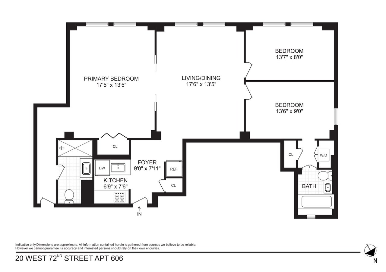 20 West 72nd Street, 605B/606
