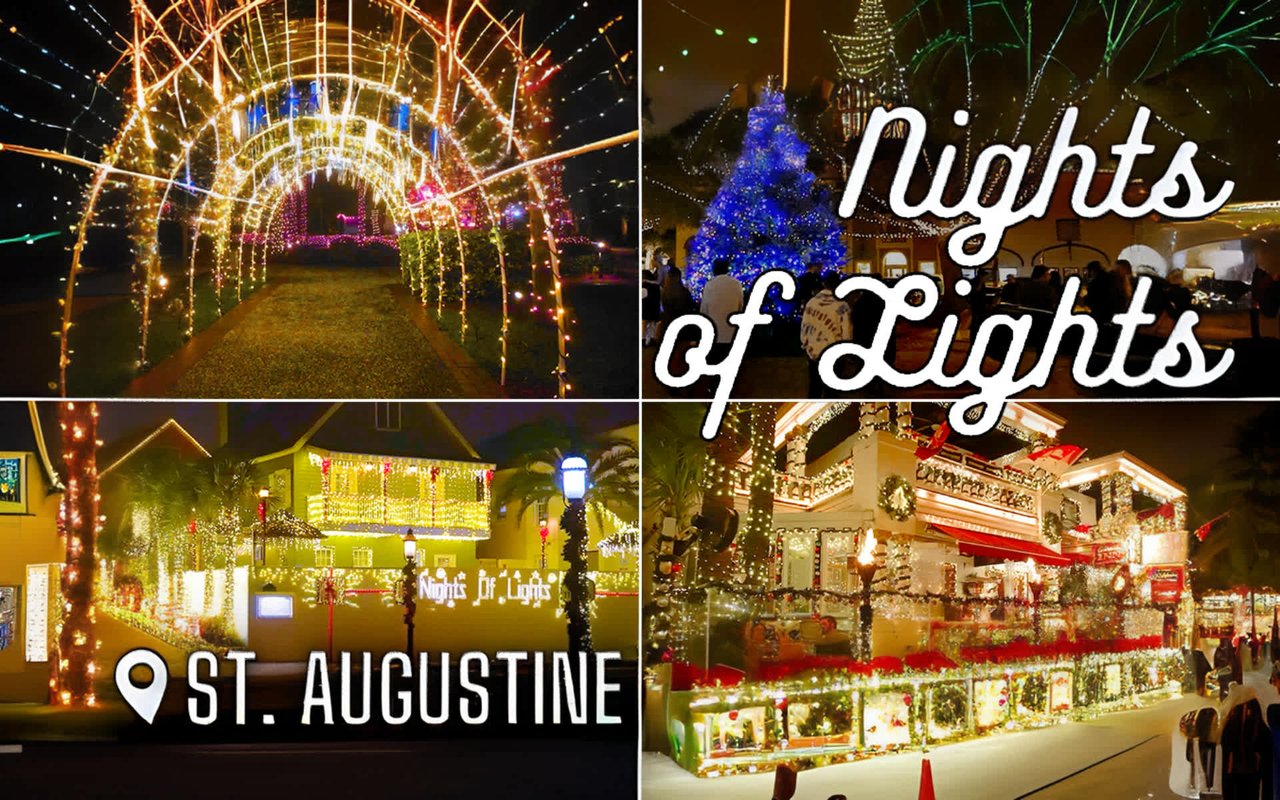 Nights of Lights St. Augustine Trolley & Drone Tour | '21-'22