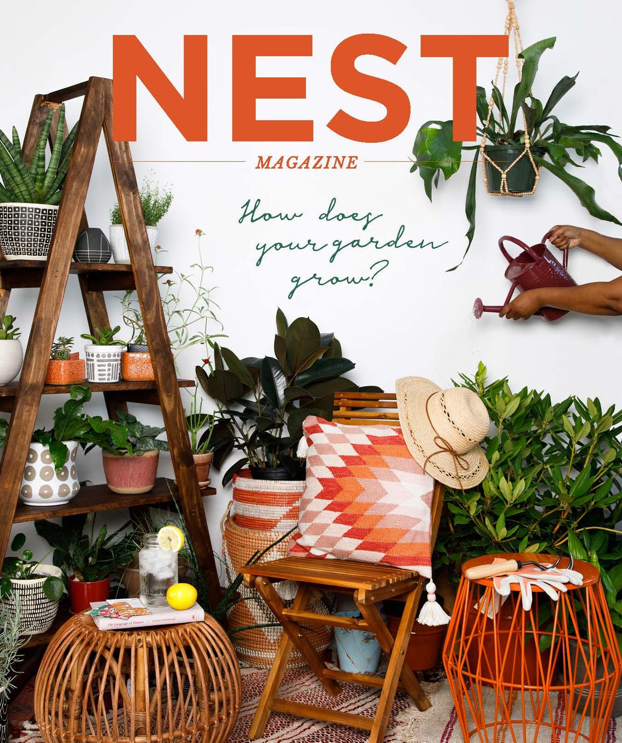 DIY A-Frame Plant Stand