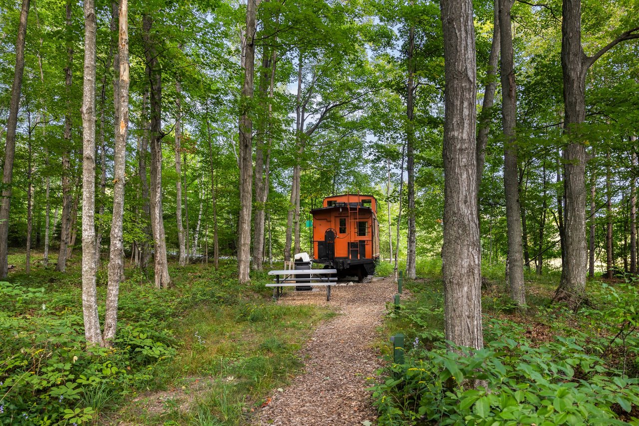 The Caboose | Glen Lake, Michigan