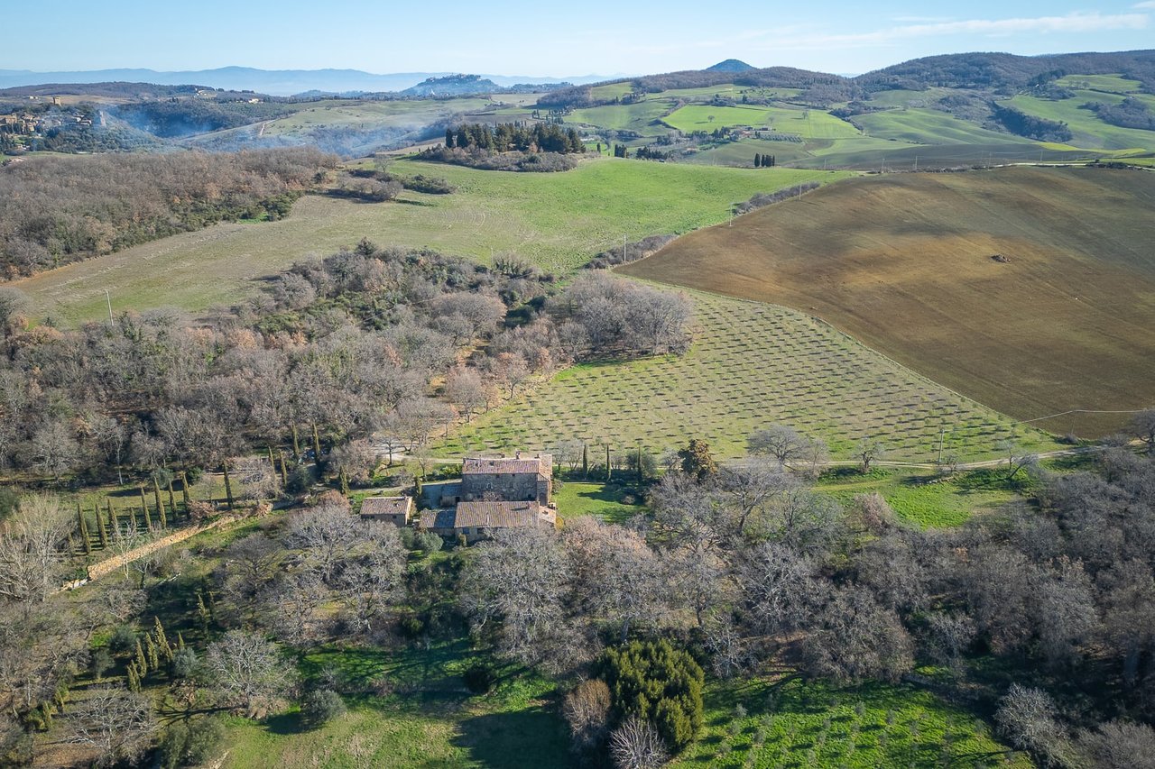 IL CALICE DI FUOCO “Extraordinary Property with Swimming Pool in Val d'Orcia”