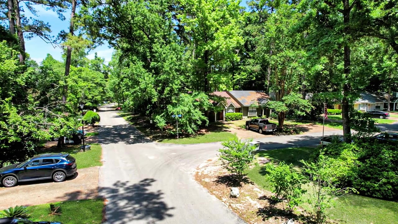 Another street view in Chases Ridge, highlighting the neighborhood and greenery.