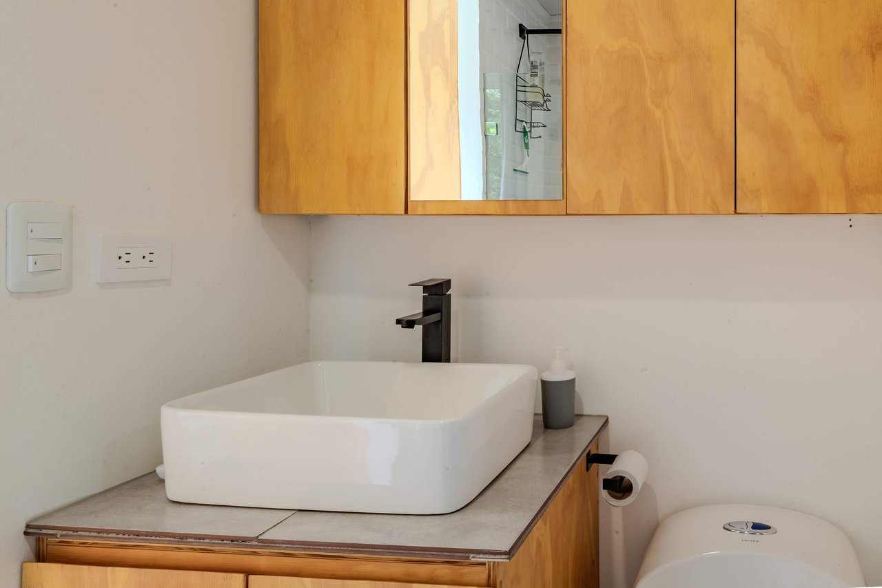 Ocean View Home in Portasol, 2 Bed, 1 Bath, Pool, Private Waterfall & Extra Building Site