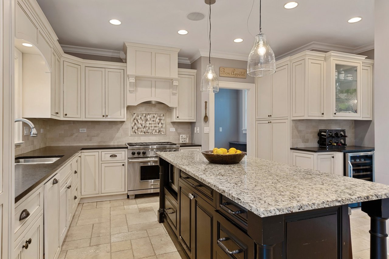 Timeless elegance meets transitional flair in builder's own award winning home