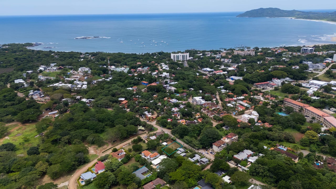  La Norma Lot 2B | Home construction site for sale near the coast in playa Tamarindo!