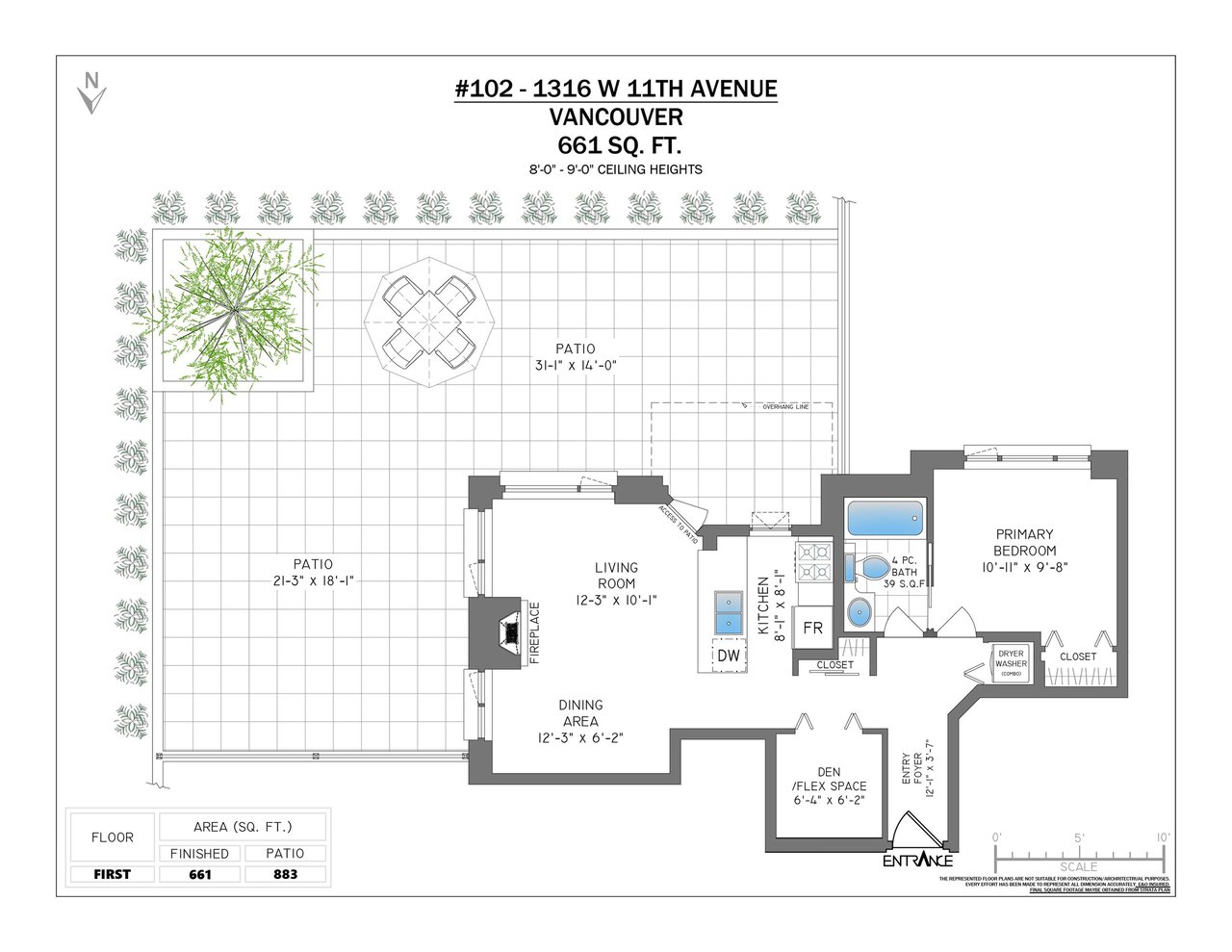 102-1316 W 11th Avenue, Vancouver