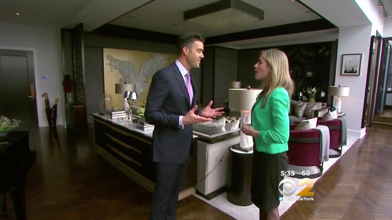 Noble Black Showing Spectacular Plaza Penthouse on CBS Living Large