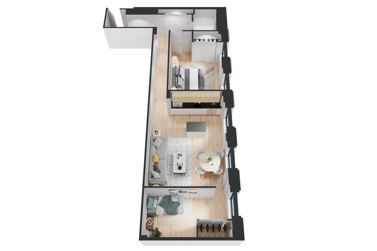 20 West Street, Apt 18-F