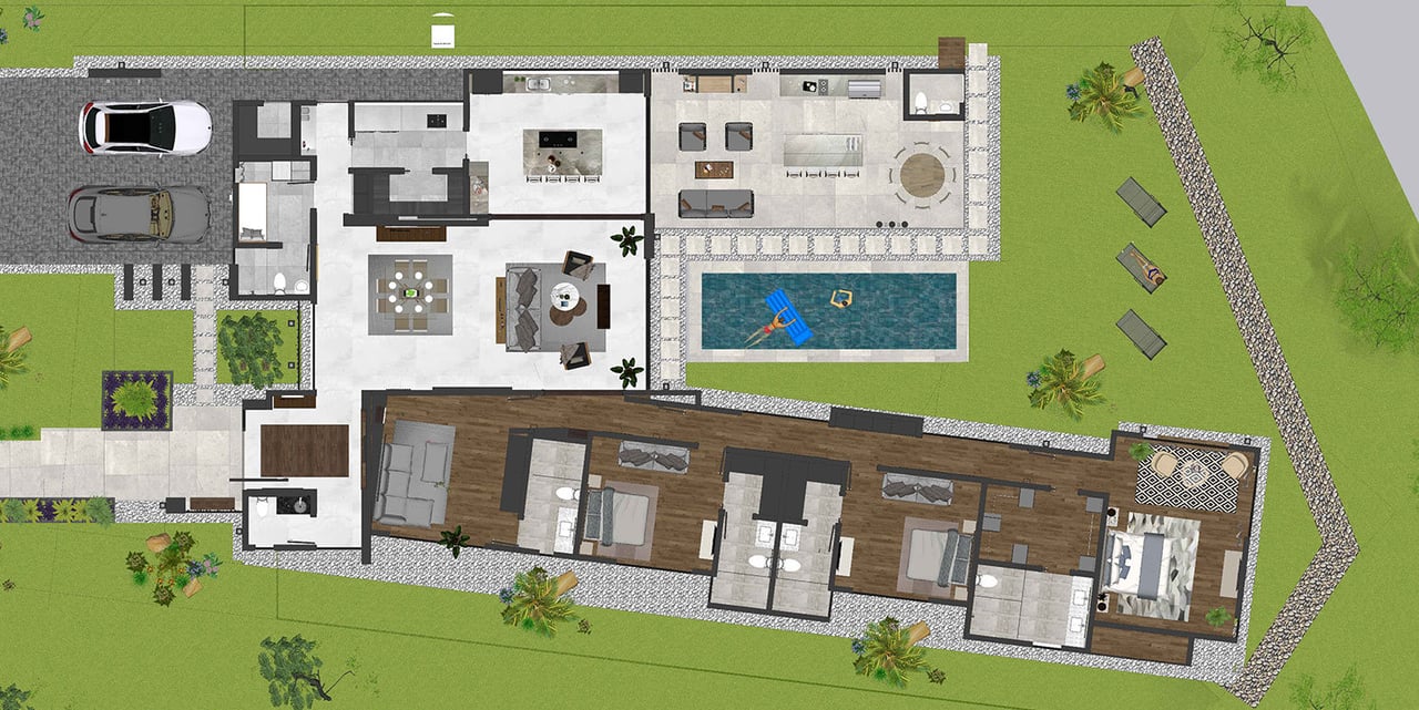 Modern Canyon View Residence, Santa Ana, San Jose