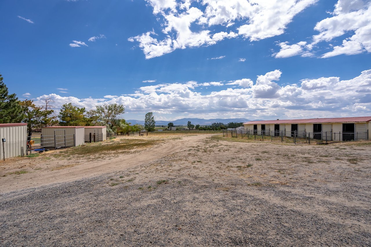 Horse Property with water rights! Incoming Producing Stables
