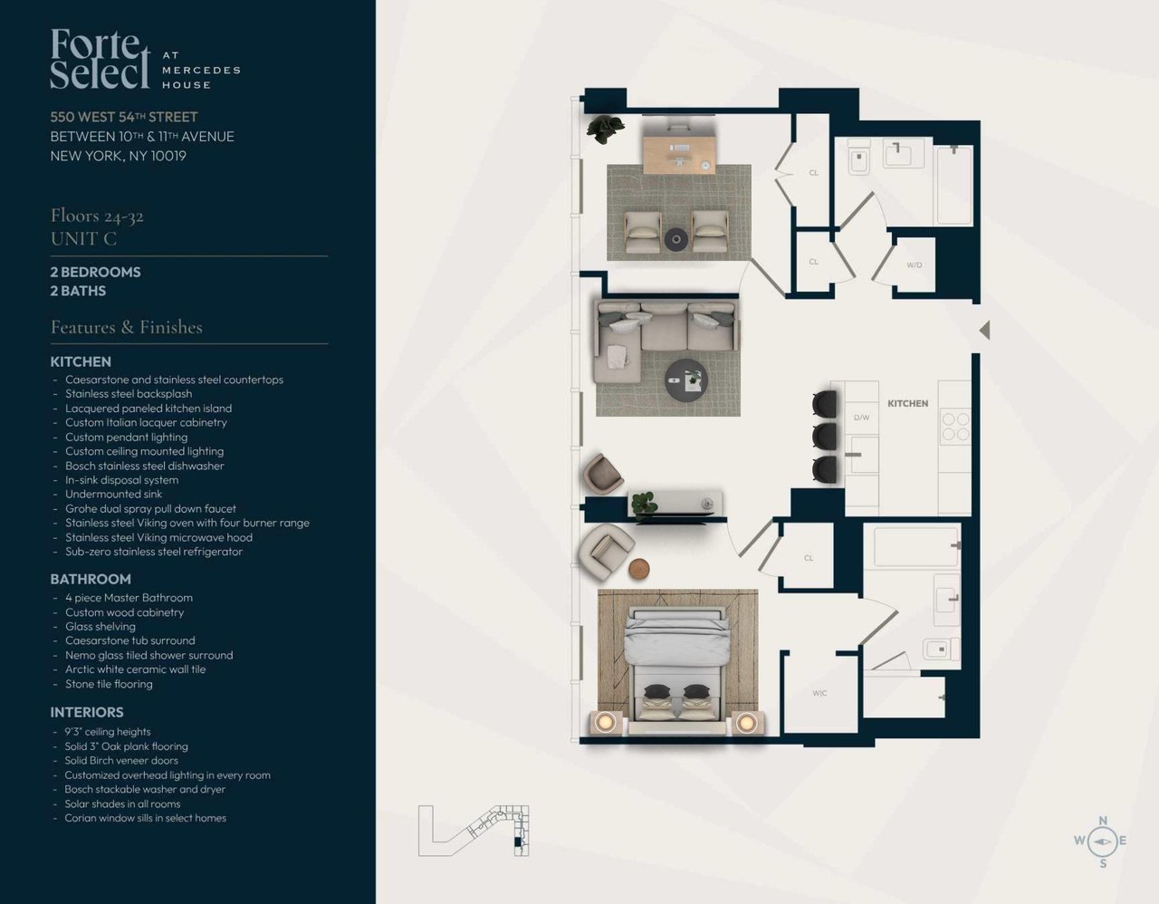 554 West 54th Street, Apt 29-C