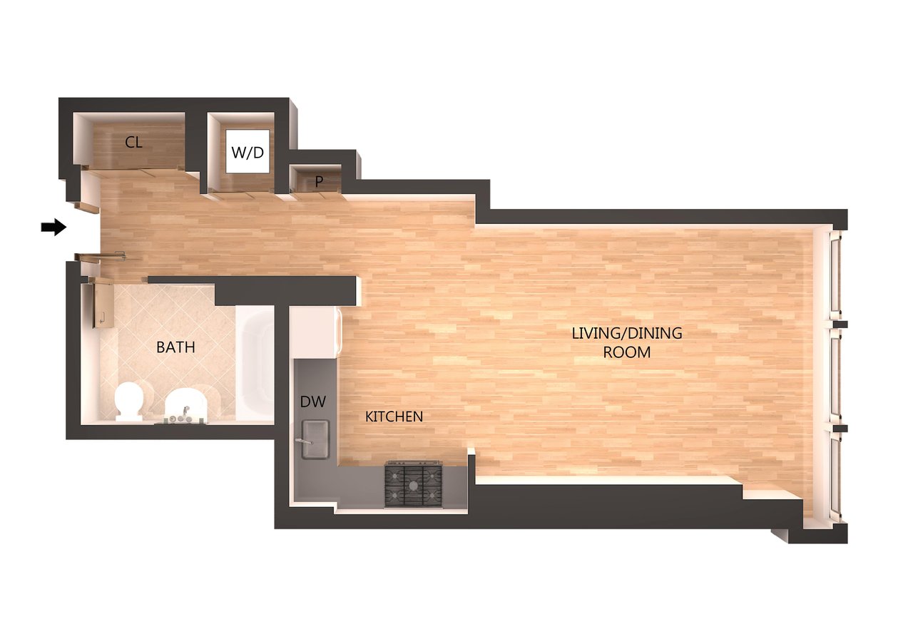 180 Water Street, Apt 2302