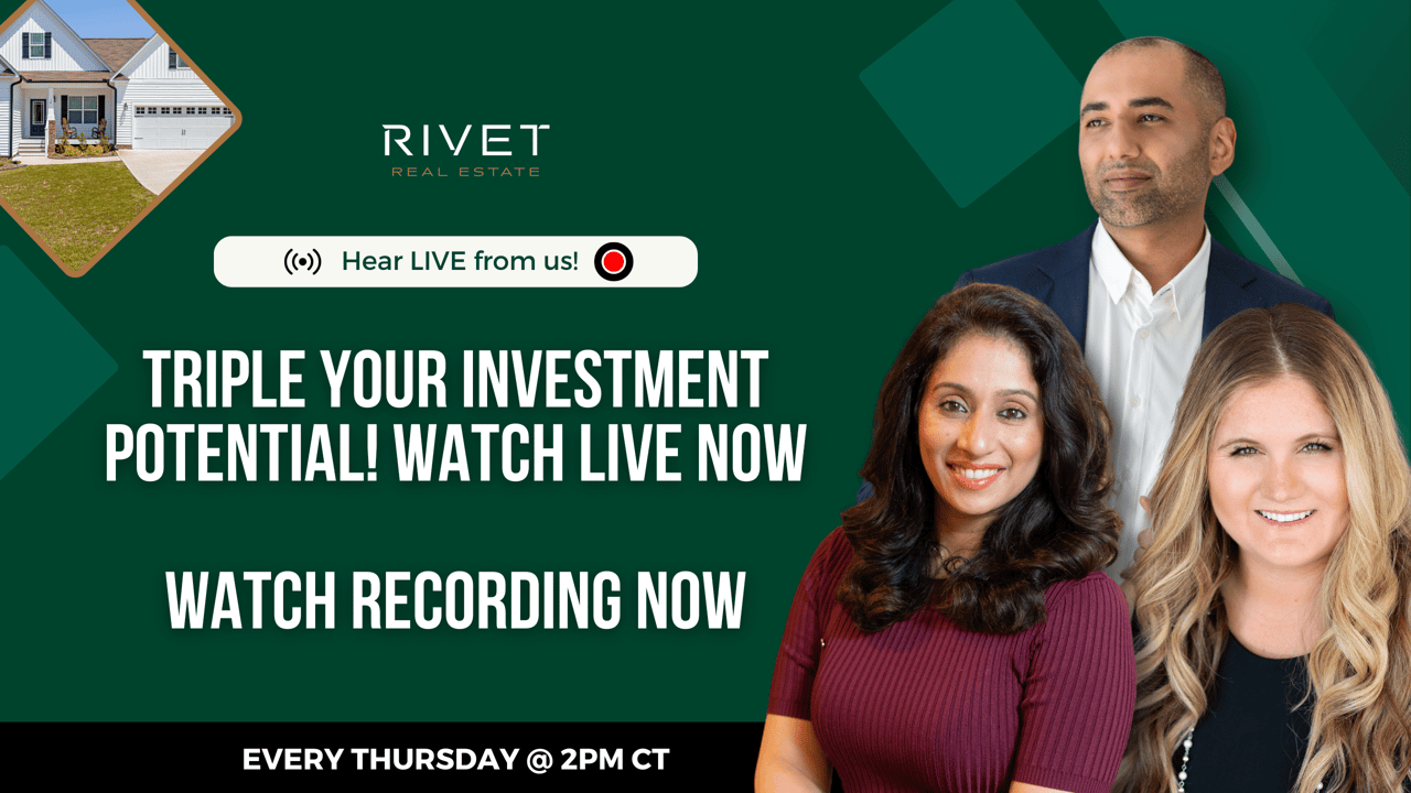 Triple your investment potential! Watch live now