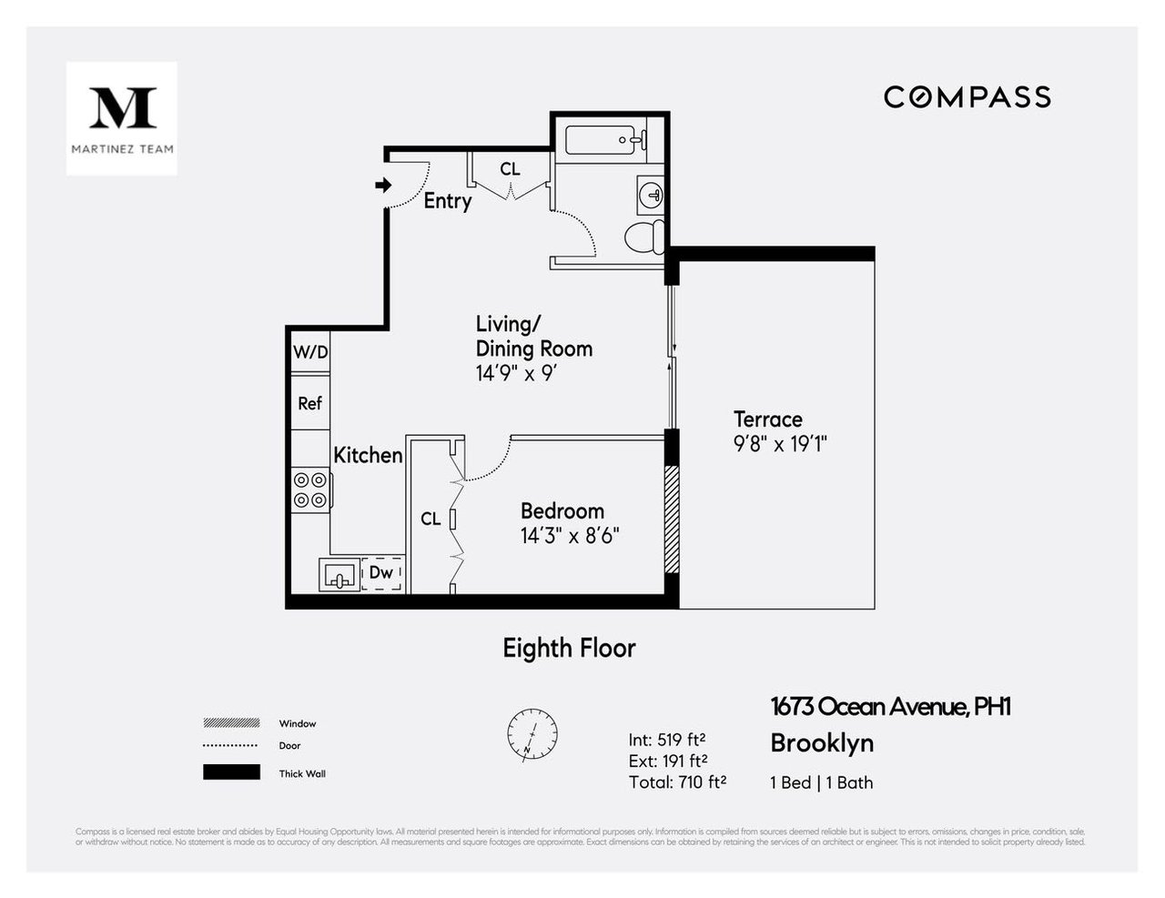 1673 Ocean Avenue, Unit PH1