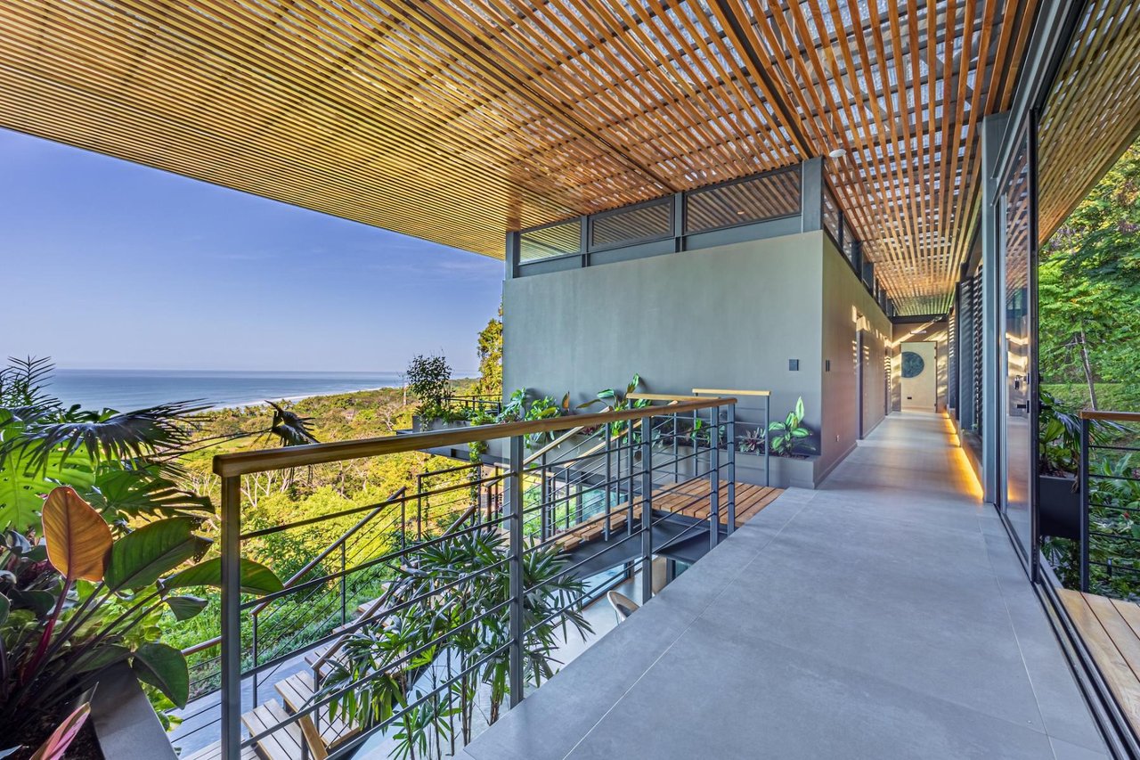 Designer Tropical Ocean View Home, Dominical, Puntarenas
