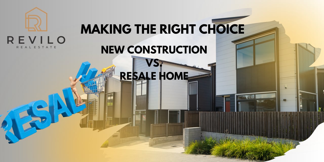 New Construction VS. Resale Home: Making the right choice