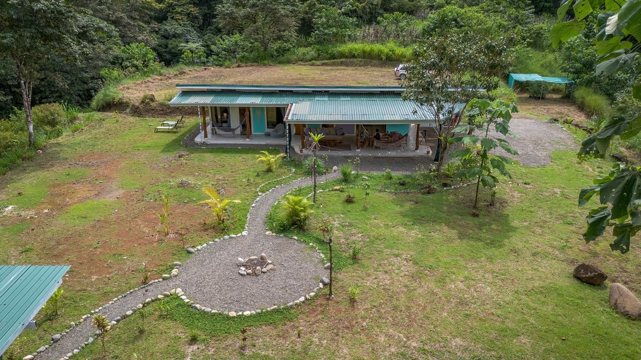 Casa Origen Hidden Away on 2.5 Acres of Land Bordered by a River!