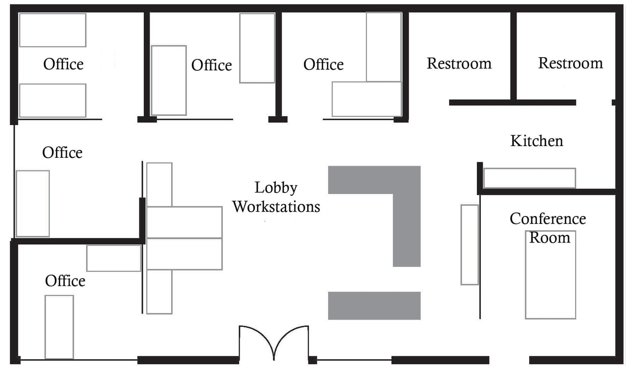 Downtown Menlo Park Prime Office Space for Sublease