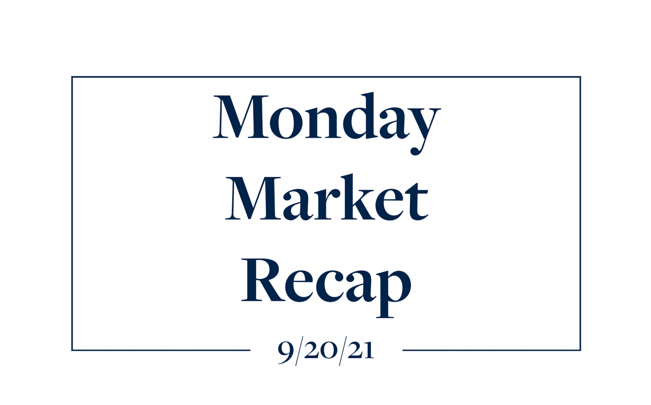 Monday Market Update